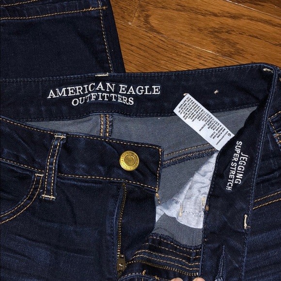 Dark wash super stretch jegging AEO - Picture 2 of 2